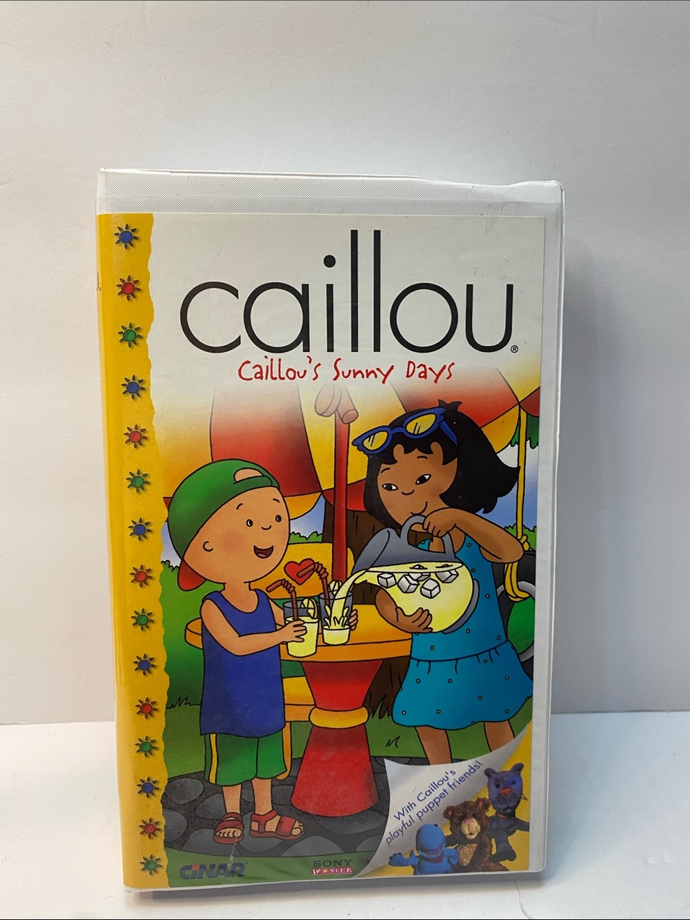 Caillou sunny days vhs